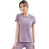 Chemises actives à manches courtes Yoga Sport haut Fitness Gym vêtements de Sport pour femmes Femme Jersey Mujer course t-shirt 2023