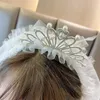Accessoires de cheveux bébé fait à la main arc bandeaux filles princesse bandeaux couronne chapeaux photographie accessoire enfants fête de mariage