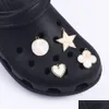 Shoe Parts Accessories Designer Clog Charms For Metasl Shoes Decorations Bing Diy Selling High Class Metal With Diamond Design Dro Dhzoa