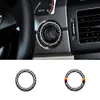 Ignition Key Circle Decoration Cover Trim For Mercedes Benz C class W204 200 260 300 2011-2014 Carbon Fiber Car Accessories320Z