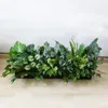 Decorative Flowers Biomimetic Plant Landscaping Fence Flower Partition Outdoor Box Artificial Green Pot