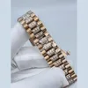 4 Model Top Quality Watche 36mm 128345RBR 128235 Jubilee Armband 2813 Rörelse Mekaniska automatiska klockor Herrläror Diamond Bezel 128345 Lady Watch