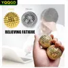 Massageboenar stenar 9 st. Set magnetisk handpalm Akupunktur Boll smärtlindring Massager Acupressure Health Care 230728