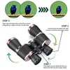 Telescope 20x50 HD Binoculars For Adults Waterproof Professional Large View With Clear Low Light Vision Outdoor Sport