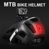 Fietshelmen BOLER MTB Racefiets Downhill Helm LED Verlichting Camera Houder Outdoor Sport Rijden Fiets Voor Man 230728