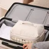 Borse portaoggetti Organizer per biancheria intima Valigia da viaggio Valigia Organizzatori per guardaroba pieghevoli Scatole Calzini Reggiseno Cravatta Mutande Borsa