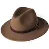 Chapeaux à large bord seau FURTALK 100 Australie laine Fedora chapeau femmes hommes dames Fedoras Jazz feutre Vintage Panama casquette d'hiver 230729