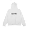 Ess hoodies mens hoodie designer kvinna mode trend vänner svart och vit grå tryck bokstav topp drömstorlek avg s-2xl ezlj