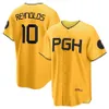 City Connect Andrew McCutchen Baseball Jersey Henry Davis Ke'Bryan Hayes Bryan Reynolds Oneil Cruz Ji Hwan Bae Willie Stargell Roberto Clemente Bednar Connor Joe