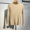 Männer Pullover 2023 Herbst Winter Mode Casual Slim Fit Pullover Männlich Mock Neck Gestrickte Tops Männer Langarm Warme Pullover l239