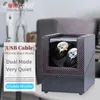 Watch Winders ly Upgraded FRUCASE PU Watch Winder for Automatic Watches Watch Box 1-0 2-0 230728