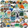 Vattentät 10 50 100 st Outdoor Explore Mountain Climbing Stickers Laptop Guitar Bagage Waterproof Graffiti Sticker Decal Kid Cla175T