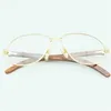 50% Rabatt auf Sonnenbrille 2023 Trenddesigner klarer Computerrahmen für Männer Carter Gentlemen Transparentes Glas optische Brillen Frameskajia Neu