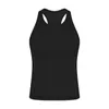 Lu Racerback Ebb Tanks Damen Tops und T-Shirts Langes T-Shirt Damen Yoga T-Shirt Schnell trocknend Übung Sport Fitness Tank Top Laufen Fitnessstudio Jogging Tops