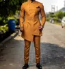 Men's Suits Blazers 20 Colors Indian Wedding Men Suit Set Tailor-made Slim Fit Man Groom Dress Tuxedo Prom Dinner Gold Robe Blazer Pants 2Pcs 230728
