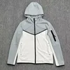 2023 Polar Erkek Kapşonlu Ceket Tasarımcı Kadın Tech Zip Fafa Spor Moda Ceketleri İlkbahar ve Sonbahar Erkek Dış Giyim Paltoları