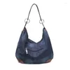 Bolsas de noite 2023 grandes bolsas de luxo bolsas femininas de designer bolsas grandes de mão jeans jeans bolsa tiracolo ombro