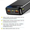 Mobiltelefon Power Banks Power Bank 20000Mah Portable Charger Externt batteri QC PD 3.0 Fast Charging PowerBank 20000 MAH för iPhone 13 Xiaomi Samsung L230728