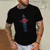 T-shirts pour hommes T-shirts à la mode d'été Chemise à imprimé floral T-shirt à col rond T-shirt à manches courtes Hommes Confortable Ropa Hombre Tenues