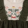 Vestidos de menina 0-2 anos inverno outono bebê meninas bordado vestido floral manga comprida conjuntos de roupas crianças 6 12 18 24 meses roupas crianças criança