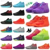 2023 Lamelo Ball MB.01 02 Basketball Shoes Mens Womens Designer Sneakers Queen City Ricks and Mortys Melo MB1