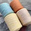 500 g glänzendes Gold-Seidenwolle-Mohair-Garn, weiches Baby-Kaschmir-25 % Wolle, Schal, Pullover, Handstricknadel, Faden, Häkelmützen, Garn, T2001977