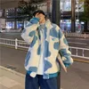 Giacche da uomo Giacca in velluto Versione coreana maschile di Harajuku Trend Ispessimento invernale Abbigliamento coppia Streetwear Top Camicia Felpa giovanile