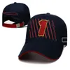 2022 fans de F1 chapeau de soleil équipe casquette de baseball casquette à visière chapeau de course pour hommes et femmes le même style pour l'équipe de Formule 1250d