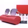 Classic Brand Designer Sunglass High Quality Metal Hinge Sunglasses Men Glasses Women Sun glasses UV400 lens and box 26