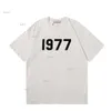 Top Craftsmanship Ess Men Women Fashion Designer T-shirt Men T-shirts Street Casual Fog Manga Curta Fg Tees 1977 Cotton Stereo G3