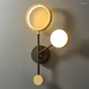 Lampa ścienna Ronin Nowoczesne lampy LED Prosty kreatywny design vintage aluminiowe światła kinkietowe do domu