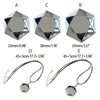 Cadenas amuleto estrella hexagrama-colgante collar Terahertz energía gargantilla piedra protecciones encanto para parejas