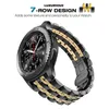 Bracelets de montres 22mm 20mm Band pour Galaxy Watch 3 41 45mm 46mm 42mm Gear S3 Steel Strap Active2 40 44mm Metal Loop pour Amazfit BIP 2 GTR 230729