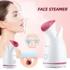 Steamer Face Steamer Nano Steam Compress Heating Sprayer Skin Moisturizing Humidifier Pore Deep Cleaning Water Hydration Nebulizer 230729