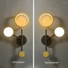 Vägglampa outela moderna lampor ledde enkel kreativ design vintage aluminium sconce lampor för hem vardagsrum sovrum dekorativ