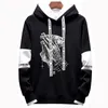 Moletons masculinos masculinos Faith Cross Jesus Print Pullover Man Splicing Designer Casual Sweatshirts Moda Manga Comprida Esporte Tops Para Masculino