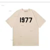 Top Craftsmanship Ess Men Women Fashion Designer T-shirt Men T-shirts Street Casual Fog Manga Curta Fg Tees 1977 Cotton Stereo G3