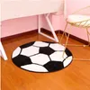 Carpet Plush Soft and Non slip Football Basketball Baseball Children s Floor Mat Bedside Rugs Round Chair Coffee Table Carpets 230729