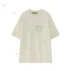 안개 1977 남성 디자이너 T 셔츠 T 셔츠 남자 Tshirt 티셔츠 티셔츠 코튼 탑 승무원 목 통기성 짧은 소매 편지 인쇄 남자 셔츠 a6
