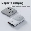 20000 Mini Mini Power Bank 15 W Magnetyczna bezprzewodowa ładowarka 22,5 W Super szybka ładowanie wbudowane w 3 kable na iPhone14 Xiaomi Sangsung