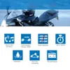 Nowy BT-S3 1000M Motorcycle BT Interphone Motorbike Helmet Wireless Intercom FM SEALSSet Portable Mini Interphone11965