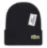 Hiphop beanies krokodil unisex stickade hattar svart vinter tjock mössa ull hyresvärd modehatt