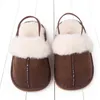 Cute Newborn Baby First Walkers Autumn Winter Toddler Girls Boys Boots Indoor Non-Slip Soft Bottom infant Shoes Home Slippers