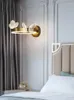 Wall Lamp Modern Creative Gold Ring Butterfly Led For Bedchamber Bedside Corridor Dining Room Home Deco Fixtures