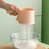Narzędzia do pieczenia tylko ręczne ręczne sit mąki proszek proszkowy filtr ekranu drobnego upływu