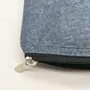 oxford sac cosmétique de voyage étanche gris bleu kaki trousse de toilette petite pochette zippée