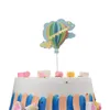 Bakeware Tools 4 pezzi Forniture per feste Decorazioni per aeroplani Cake Topper Palloncino tridimensionale Decorazione Baby