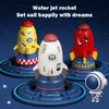 Sand Play Water Fun Rocket er Toys Outdoor Pressure Lift Sprinkler ToyToy Splash for Kids Garden Backyard Summer 230729