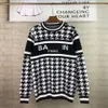 Hommes et femmes Designer Pullaires lâches de haute qualité 1 Top1 Retro Knitwear Mens Womens avec le même pull d'hiver d'automne