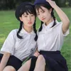 Kleding Sets Cosplay Chinese Schooluniform Meisje Klasse JK Uniformen 3 Stuks Student Geplooide Rokken Kleding Seifuku Wit Shirt sexy